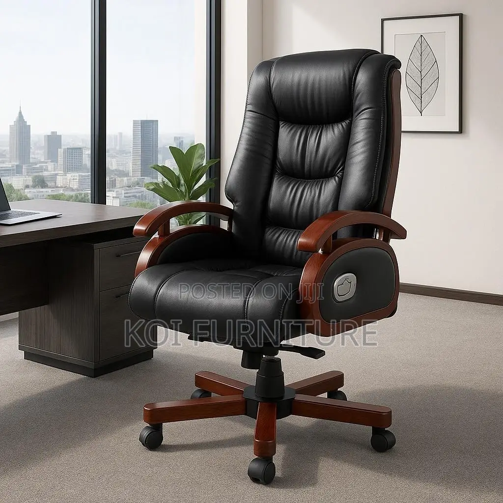Office Chair : Leather Excell Executive Reclining Office Chair