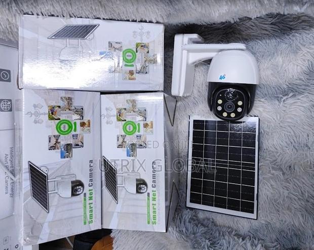 V380 Outdoor Solar 4g Cctv Camera With Phone App