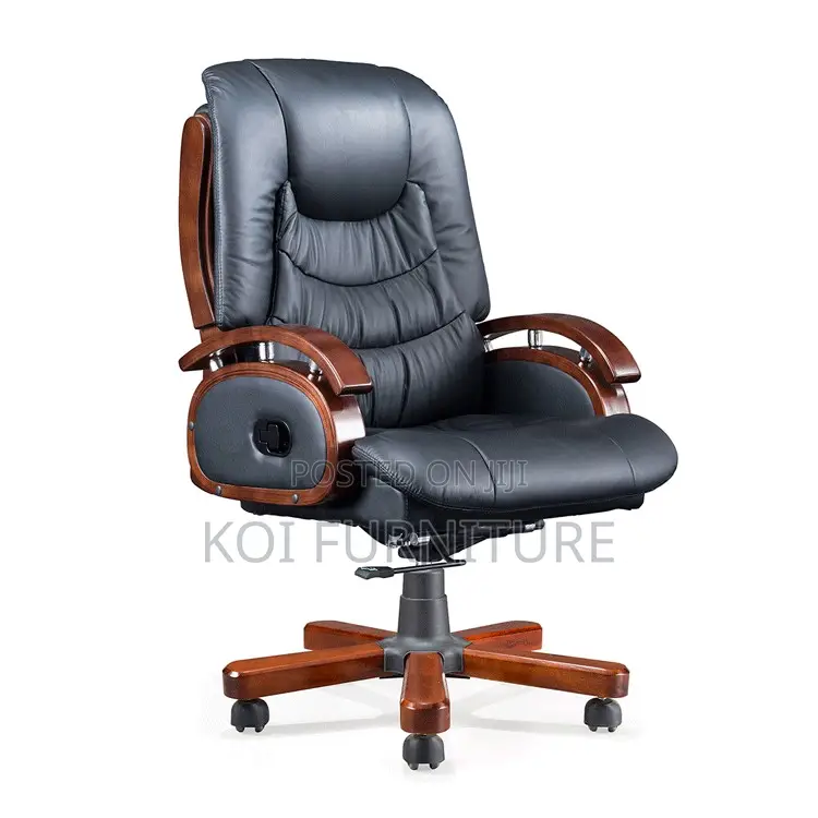 Office Chair : Leather Excell Executive Reclining Office Chair