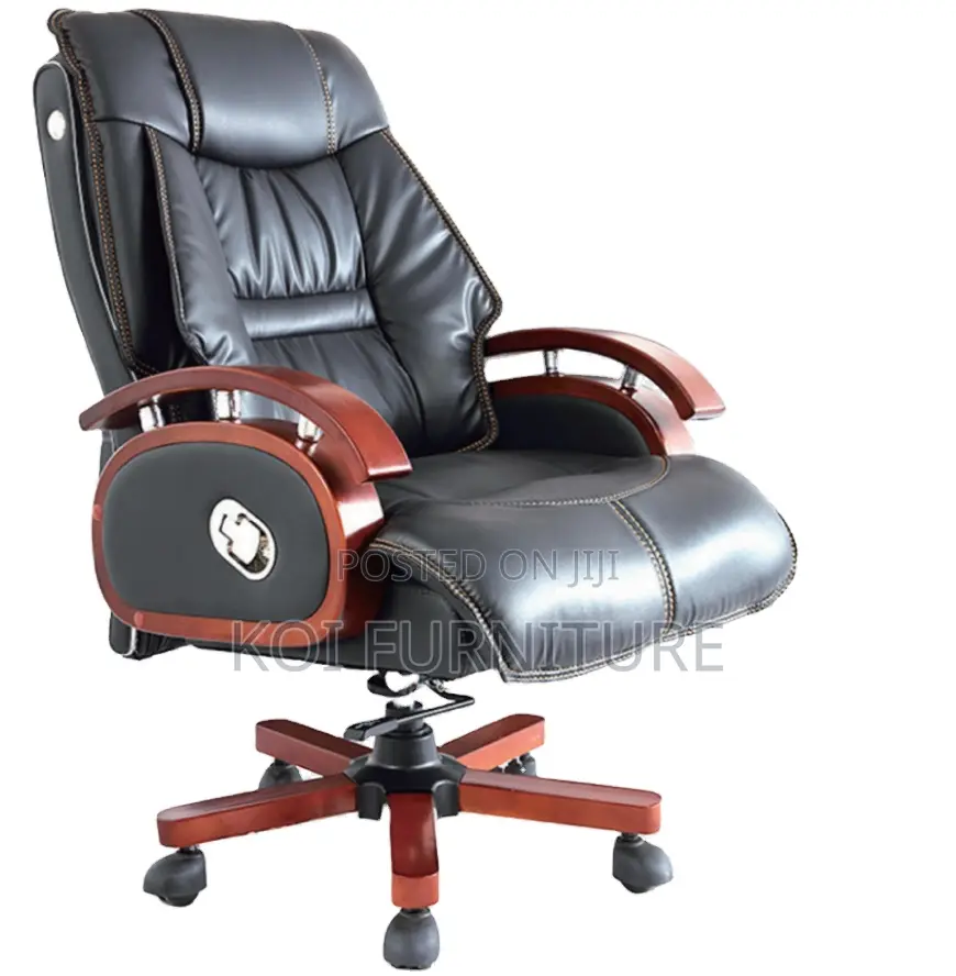 Office Chair : Leather Excell Executive Reclining Office Chair