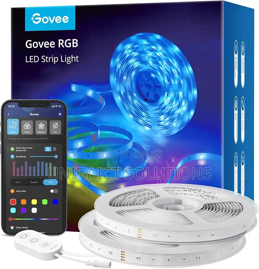 Govee Rgbic Wi-Fi + Bluetooth Led Strip Lights 10m