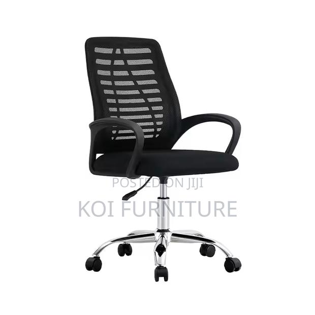 Office Chair : Medium Back Mesh Office Chair - thumbnail 10