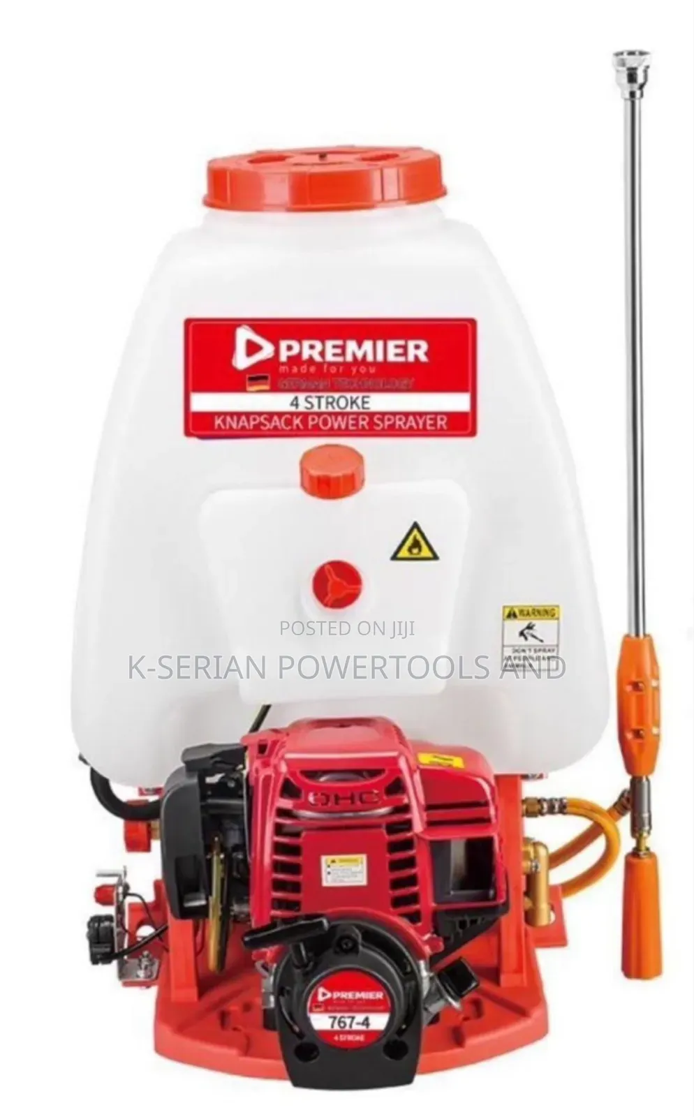 Premier Engine Sprayer 25l/25l Knapsack Sprayer