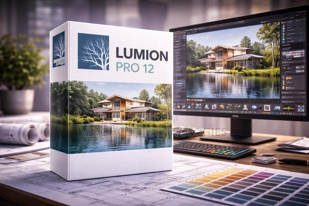 Lumion Pro 12 - main view