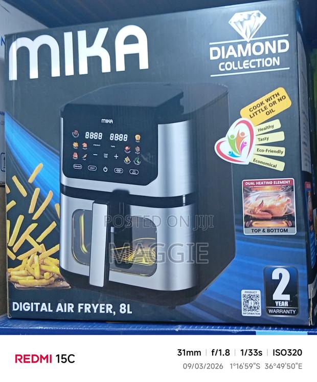 Mika Digital Air Fryer,8l