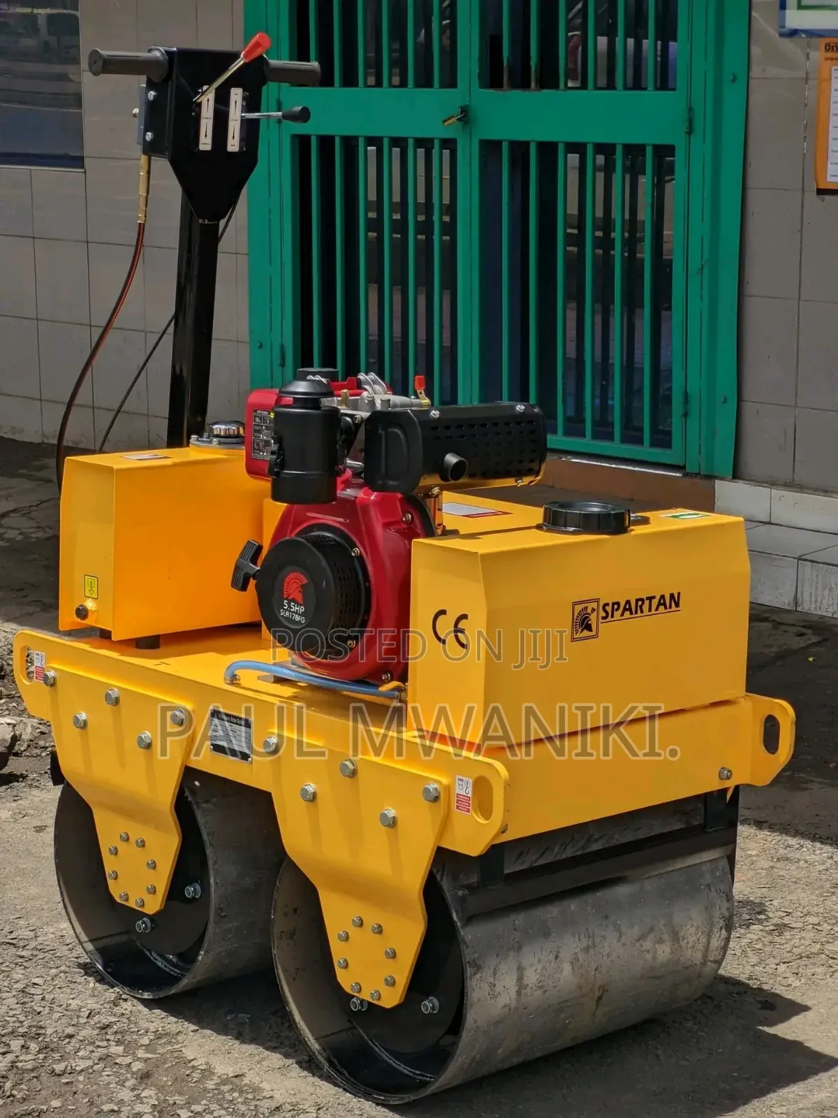 Spartan Double Drum Vibratory Drum Roller
