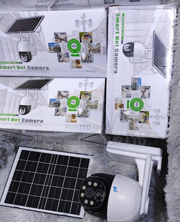 V380 Solar Powered 4g CCTV Camera With Night Vision