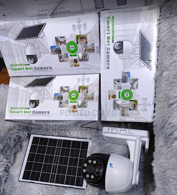Outdoor V380 Solar 4g Security Camera With App View