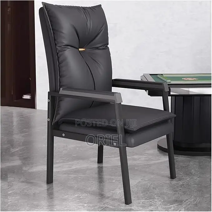 Office Chair : Executive Office Visitor Chair With Fixed Armrest