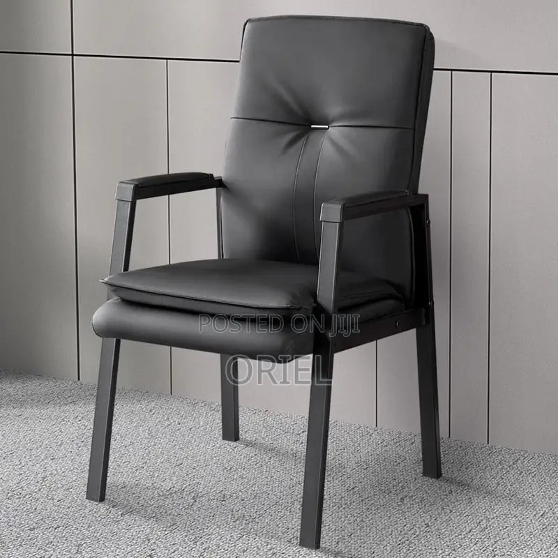 Office Chair : Executive Office Visitor Chair With Fixed Armrest