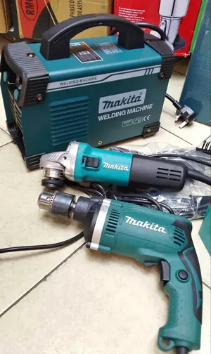 Makita Welding,4" Grinder And 710watts Impact Drill Combo/Makita Combo