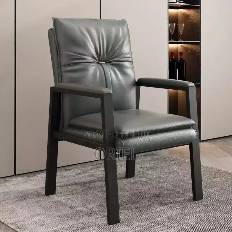 Office Chair : Executive Office Visitor Chair With Fixed Armrest