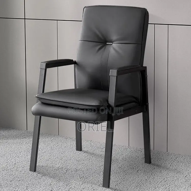 Office Chair : Executive Office Visitor Chair With Fixed Armrest