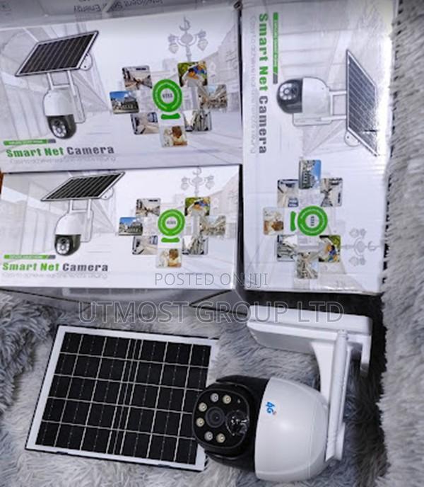 V380 Solar Powered 4g CCTV Camera Smart Security - main view