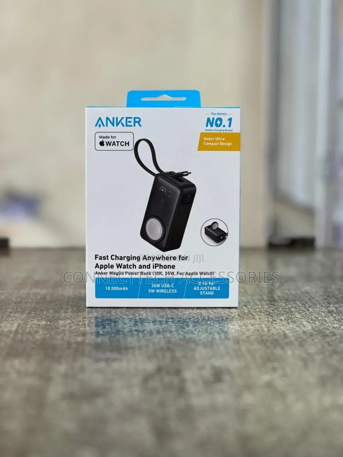 Anker Maggo Power Bank (10k, 35w, For Apple Watch)