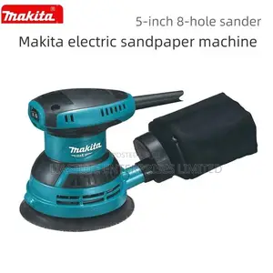 Makita 240w 5-Inch Random Orbital Sander With Dust Bag –