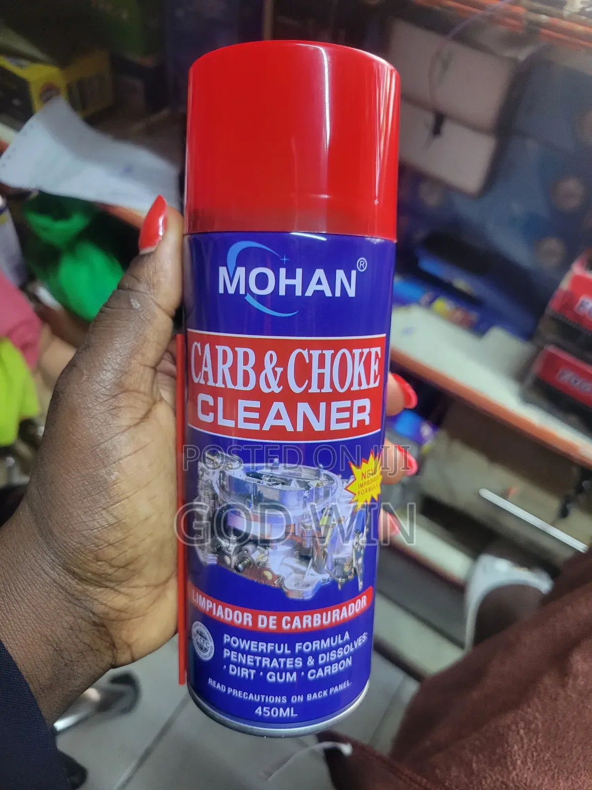 Carb Choke Cleaner 450ml