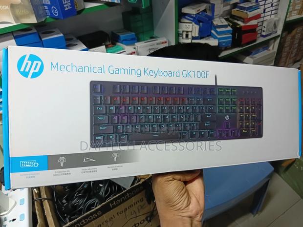 Hp Mechanical Gaming Keyboard Gk100f - Black
