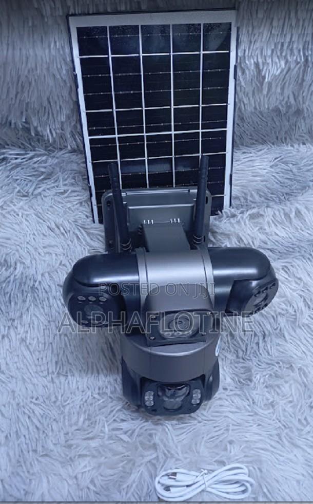 Wireless 4g Sim Card Solar Security CCTV Camera With Clear Monitoring