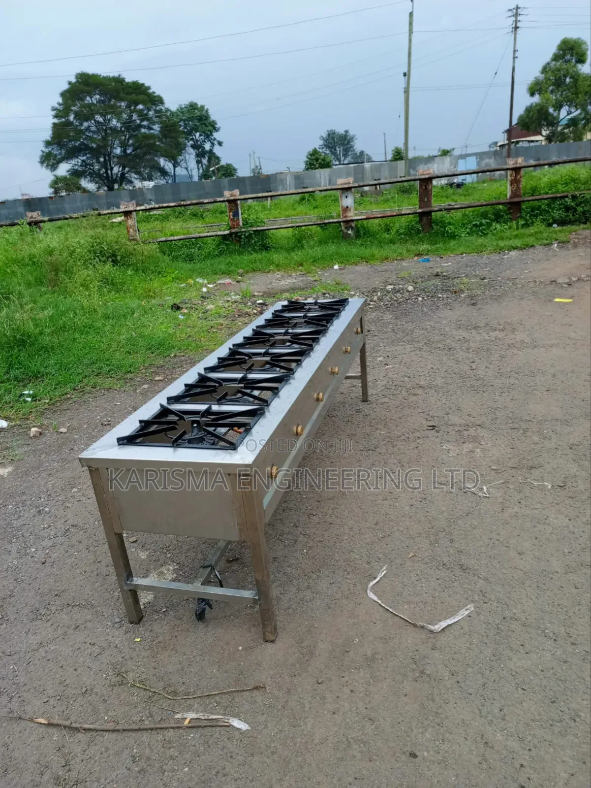 Commercial Stainless Steel Gas Cooker