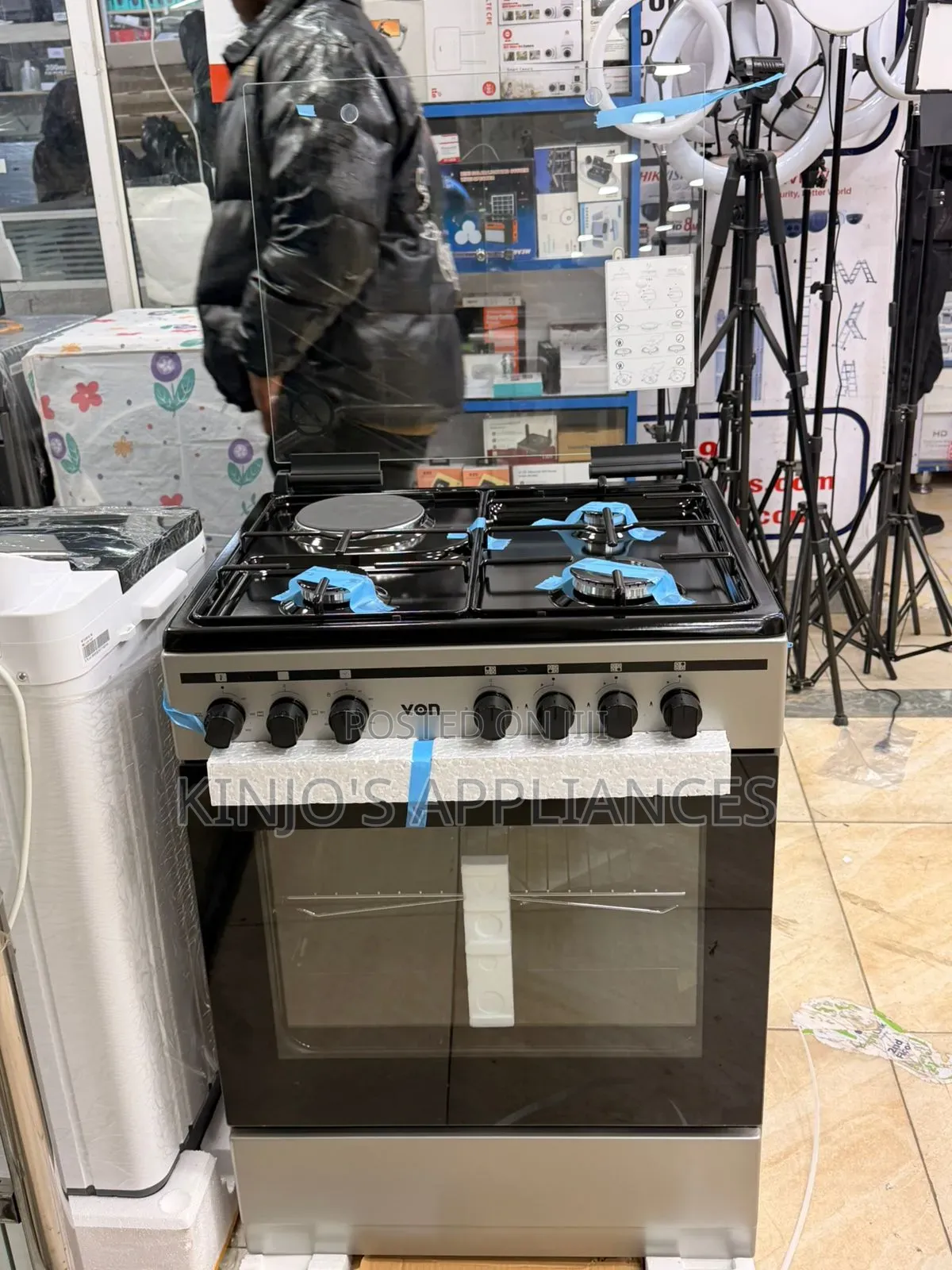 Von 3+1 Standing Cooker With Electric Oven Vcf653131nsy