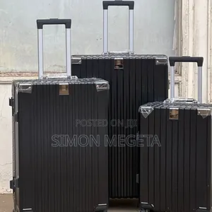 3 in 1 Laxurious Managerial Bossy Aliminium Flame Zippless Suitcase