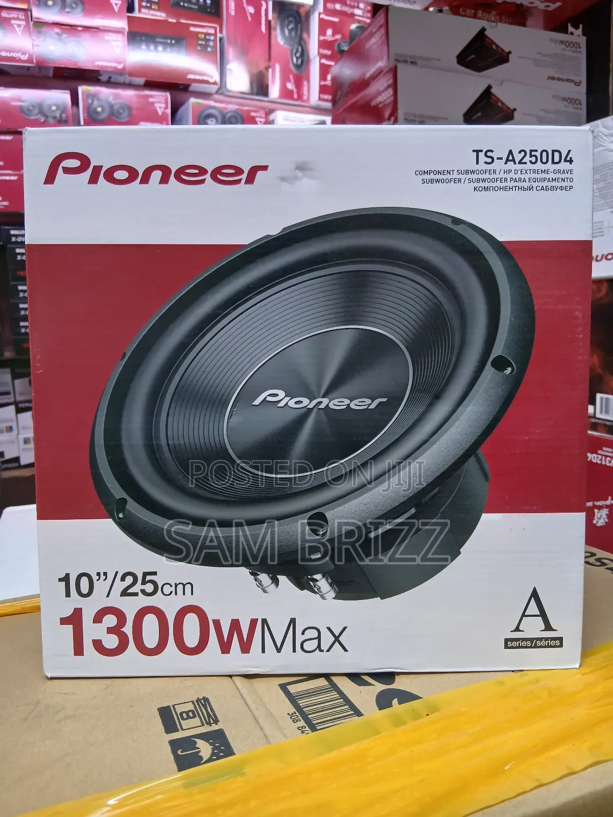 Pioneer 10" Subwoofer 1300w