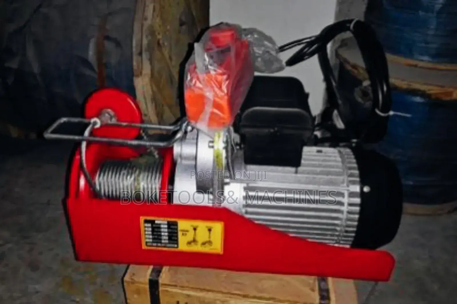 Toller Electric Hoist 1.5 Tones Double Hook 36fts