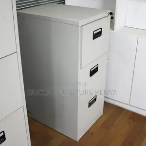3-drawer's Metallic Filling Storage Cabinet