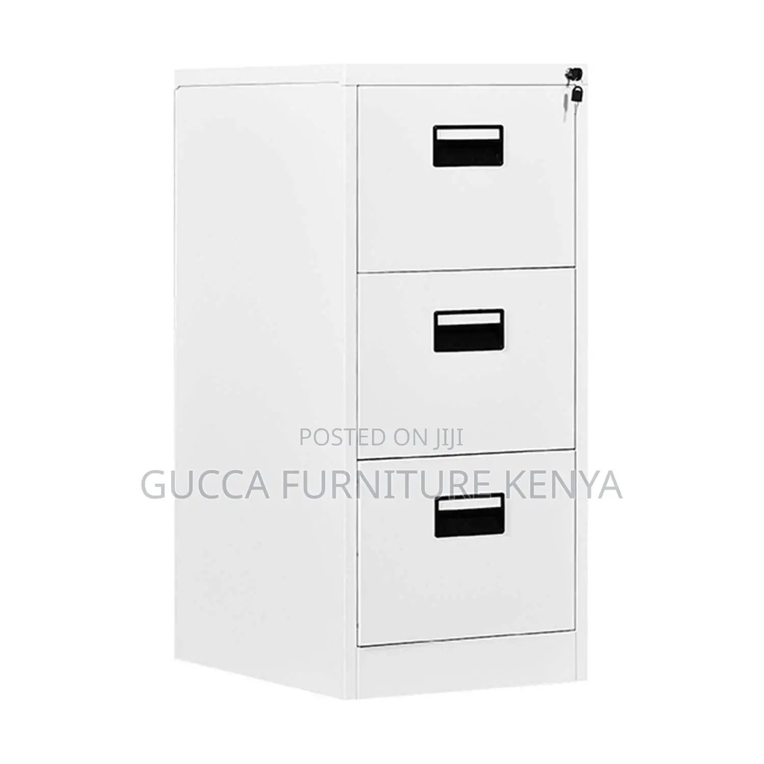 3-drawer's Metallic Filling Storage Cabinet