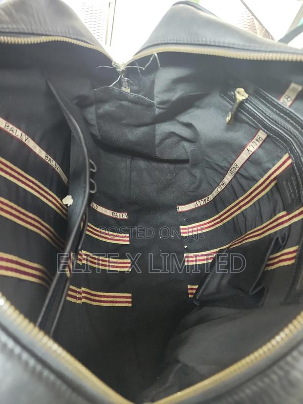 Bally Navy Blue Leather Laptop Bag/ Briefcase - thumbnail 6
