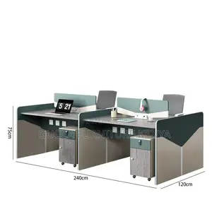 4-seater Modern Office Team Workstation