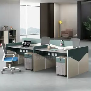 4-seater Modern Office Team Workstation