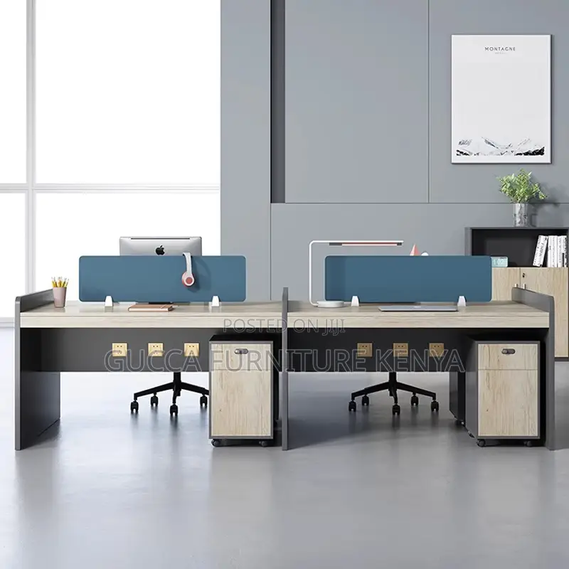 4-seater Modern Office Team Workstation