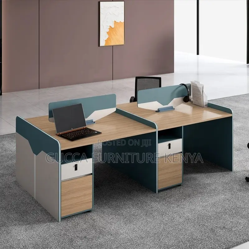 4-seater Modern Office Team Workstation