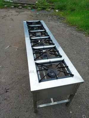 Commercial-Grade Stainless Gas Cooker