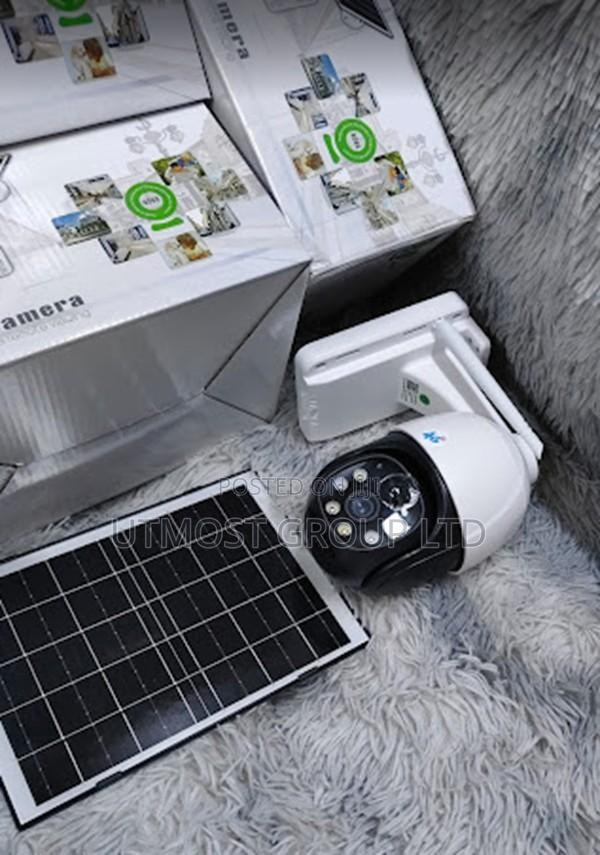 V380 Solar 4g CCTV Camera Sim Card Outdoor Security - main view