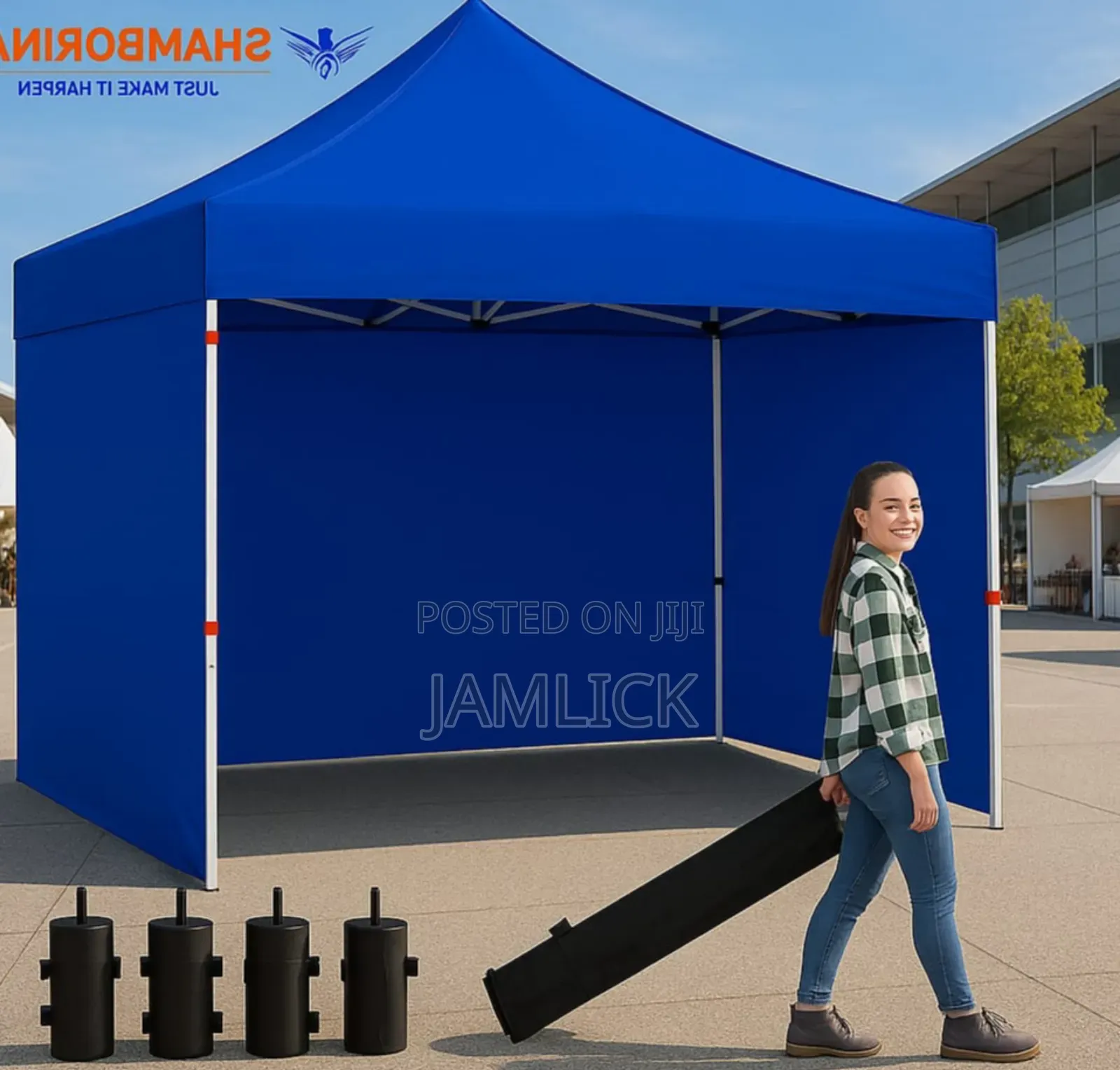 Heavy Duty Canopy Tent 3x3 MTRS Gazebo - Sh