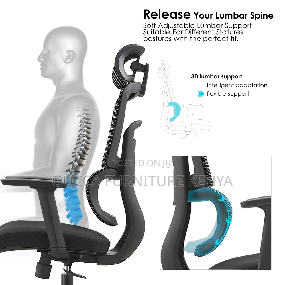 Orthopedic High-back Mesh Ergonomic Chair