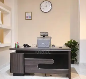 Office Desk : 1600mm Professional Executive L-Shaped Office Desk