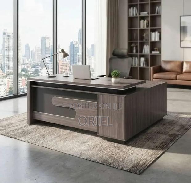 Office Desk : 1600mm Professional Executive L-Shaped Office Desk - thumbnail 4