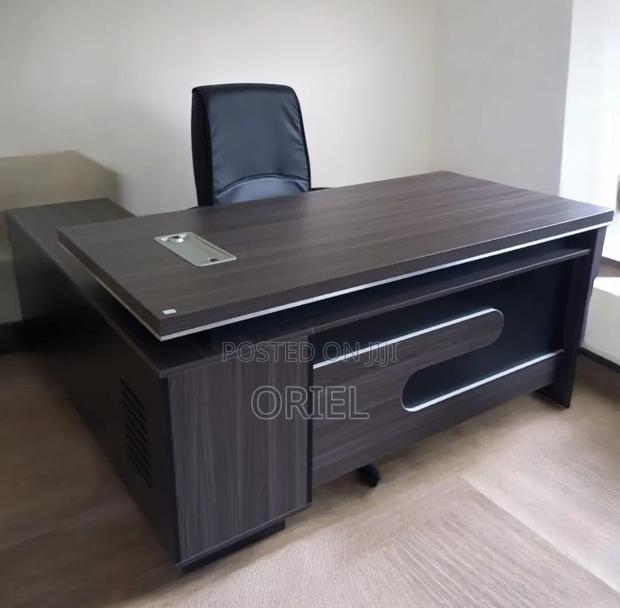 Office Desk : 1600mm Professional Executive L-Shaped Office Desk - thumbnail 9