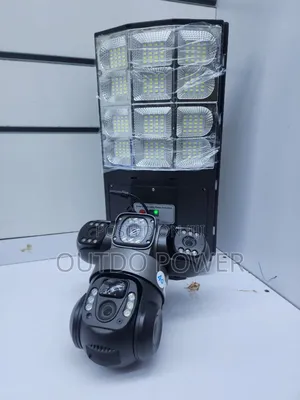 4g Tripple Lens Camera With Street Light