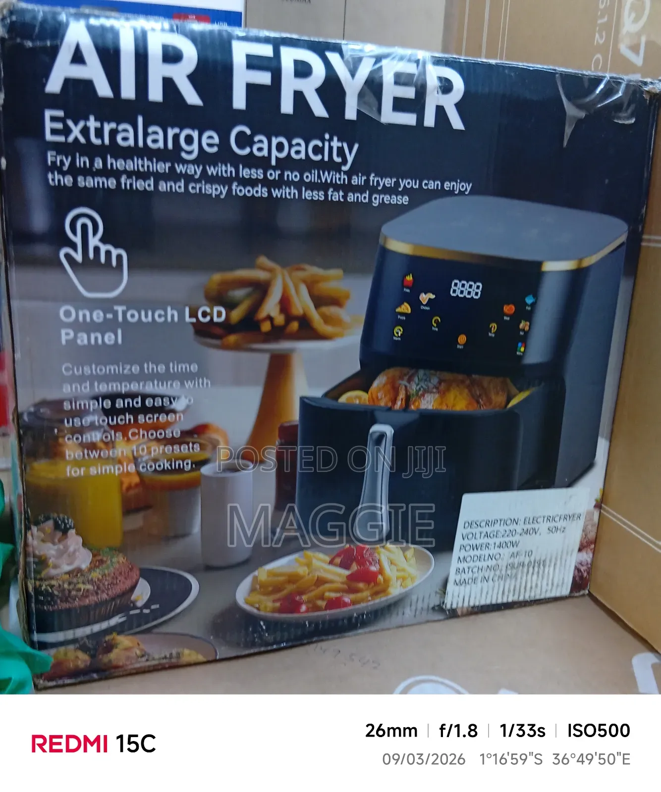 Air Fryer Extralarge
