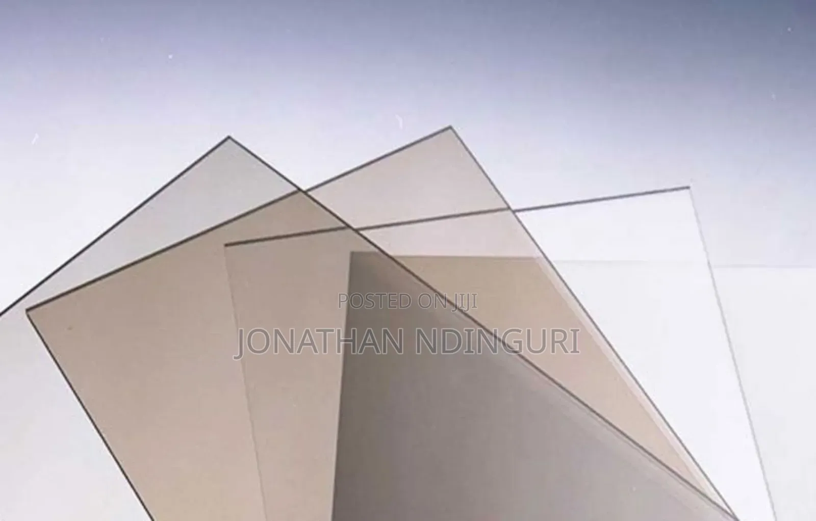 Crystal Clear Solid Polycarbonate Sheet