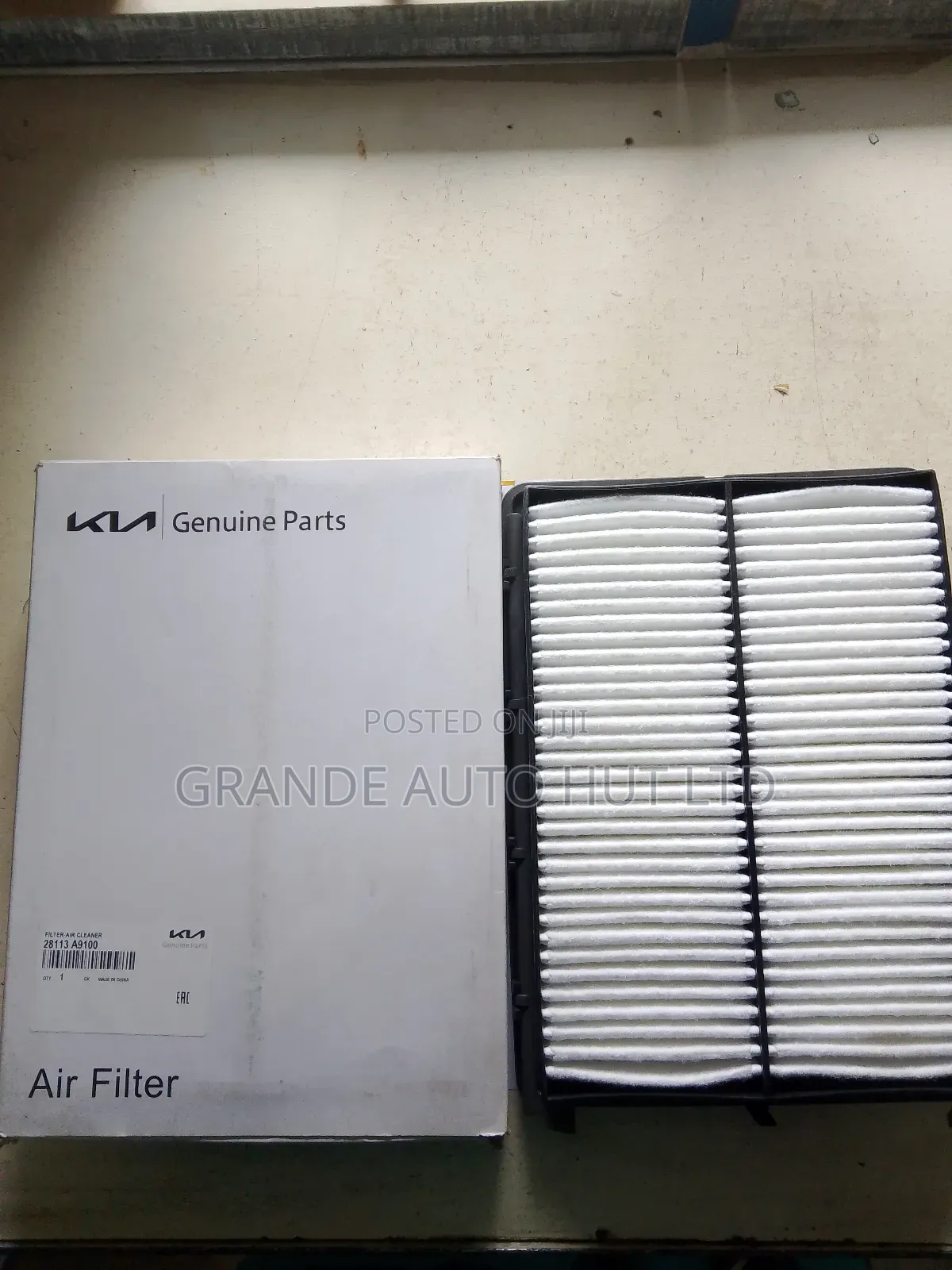 Air Filter Kia Sorento 2016 (Genuine Parts)