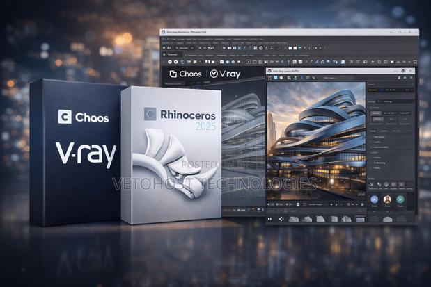 Chaos v-Ray for Rhinoceros 2025