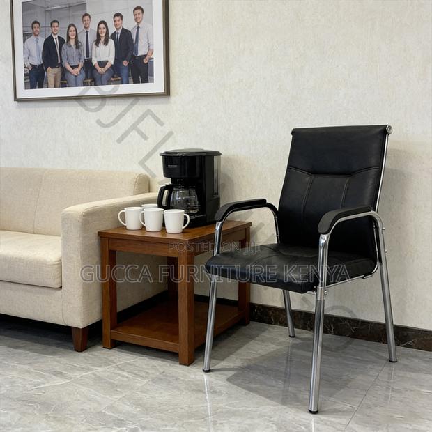 Executive Leather Mid-back Conference Chair - thumbnail 6