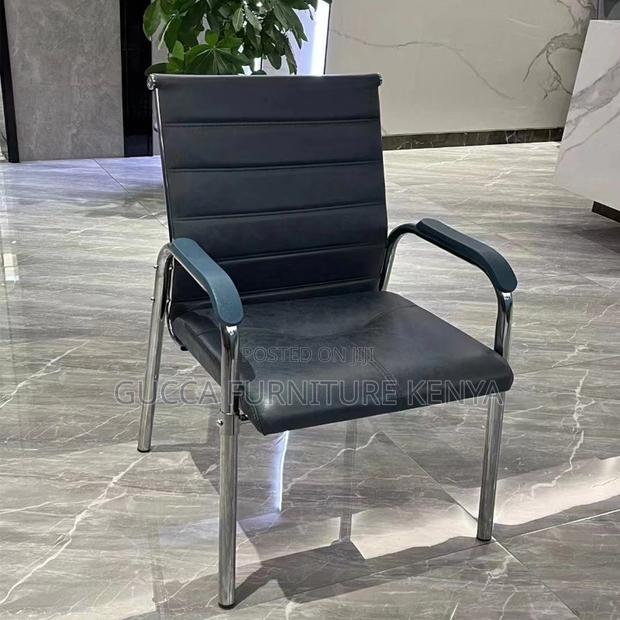 Executive Leather Mid-back Conference Chair - thumbnail 7