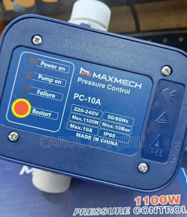 New Maxmech Automatic Pressure Pump Control/Maxmech Pressure Control